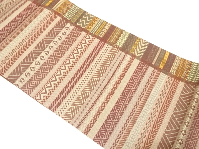 JAPANESE FUKURO OBI / WOVEN ABSTRACT